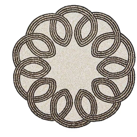 MacKenzie-Childs Placemats – Set of 12 | Courtly Check Pattern - Picture 2 of 3